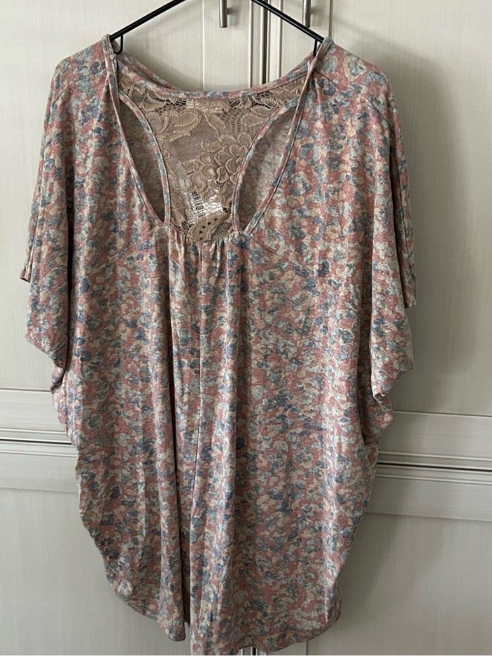 Petal Dew Floral Print Women's Top